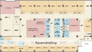 カーサミーア北白川【213号室】の間取り