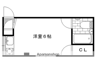 マンションASUKA【101号室】の間取り