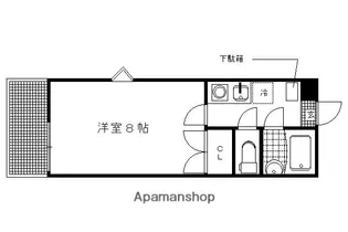 サンダ館II【203号室】の間取り