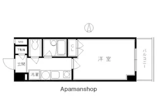 パインフィールド壬生【815号室】の間取り