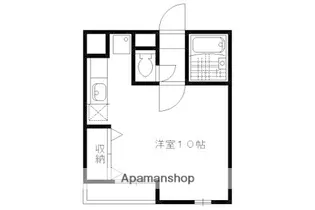 レザンス高縄【308号室】の間取り