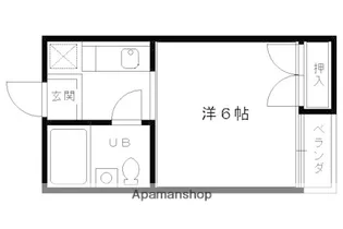 プチラトゥール【303号室】の間取り