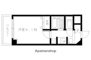 プリュジュール北山【302号室】の間取り