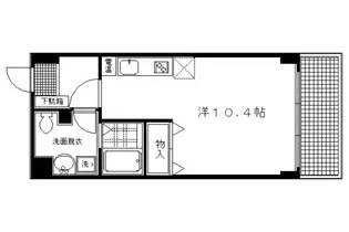 ランブラス御所西【303号室】の間取り