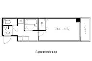 シルクハウス一条【306号室】の間取り