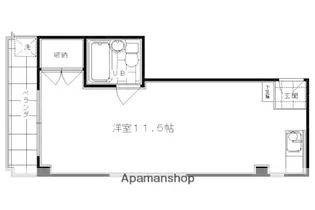 ル・松尾【204号室】の間取り