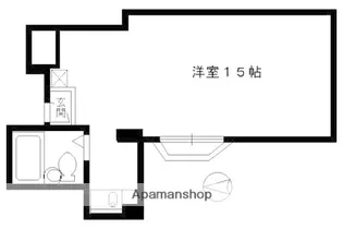 星の子六角ビル【3階】の間取り
