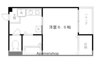 サンウィステリアかなげん【301号室】の間取り
