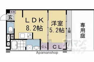 ウエノマンション【103号室】の間取り