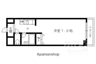 インテル【802号室】の間取り