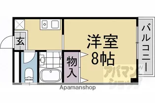 アルテハイム桂【5階】の間取り