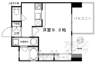 ベラジオ烏丸御池II【204号室】の間取り