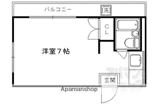 バルーンクラブI.II【2-3B号室】の間取り