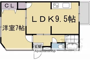 プリオール京都【303号室】の間取り