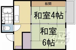 ニュー双ケ丘マンション【1階】の間取り