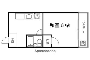 コーポヨザ【302号室】の間取り