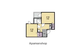 アメニティ京都一番館【4-A号室】の間取り