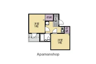 アメニティ京都一番館【5-M号室】の間取り