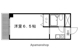 プレジール四条【501号室】の間取り