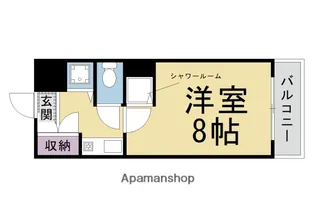 ジョイテル西院【404号室】の間取り