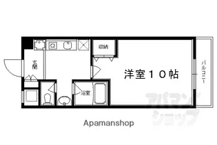 メディナ丹波口【7階】の間取り