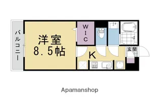 エトワールシャトレ【I-102号室】の間取り