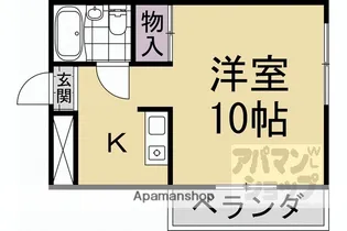 洛西みやびビル【211号室】の間取り