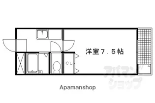 コーポ津田【3階】の間取り