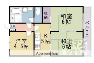 春栄ハイツ【702号室】の間取り