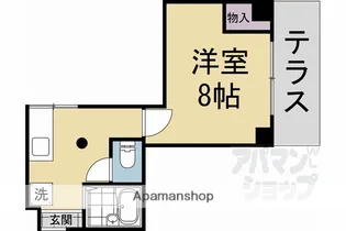 ハウス6【106号室】の間取り