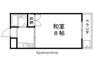 コーポヤマナ【1階】の間取り