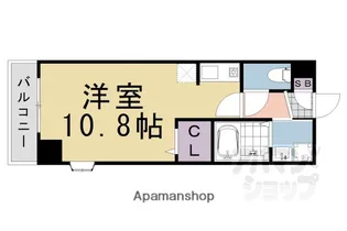 エスト堀川【601号室】の間取り