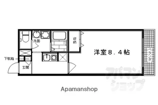 アムール Kuragano【2階】の間取り