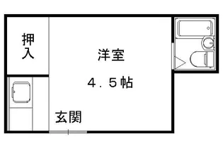 トワン【1号室】の間取り