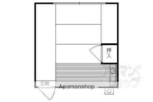 平和荘【18号室】の間取り