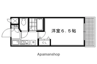 プレサンス京都烏丸御池【303号室】の間取り