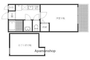 ロフティ大和【2階】の間取り