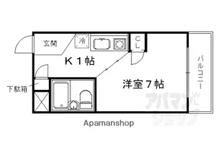 サンシャインビル晋州館【501号室】の間取り