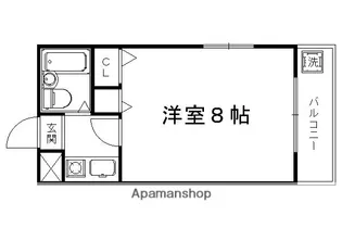 ハイム三木【1階】の間取り