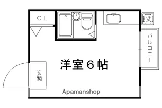 パンプキンハウス【102号室】の間取り