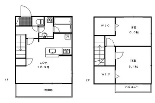 ロイヤル コントラーダ【101号室】の間取り