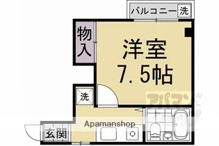 ヴィラ一番館【302号室】の間取り