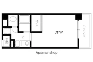 アルテハイム桂【203号室】の間取り