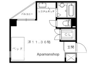 JOーINジェミニビル【503号室】の間取り