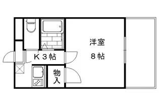 第2ハイツ早田【304号室】の間取り