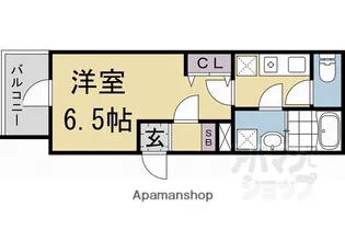 TSUBAKURA【301号室】の間取り