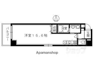 リンツ御池【602号室】の間取り