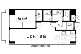 アレックスI【303号室】の間取り