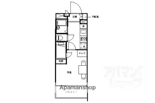 レオパレス壬生ミヤビ【204号室】の間取り