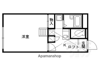 レオパレスルーチェ【103号室】の間取り